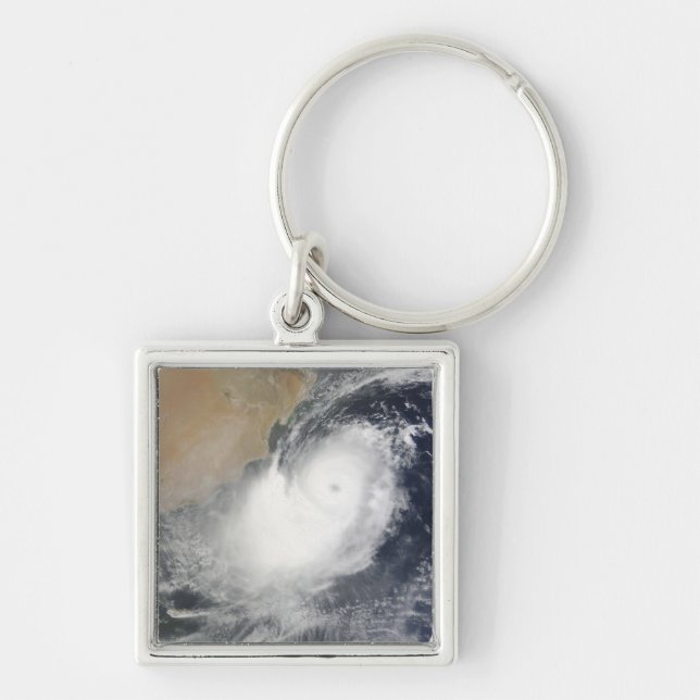 Tropical Cyclone Phet in the Arabian Sea Keychain (Front)