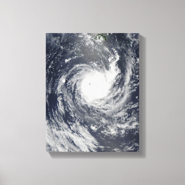 Tropical Cyclone Wilma Canvas Print (Front)