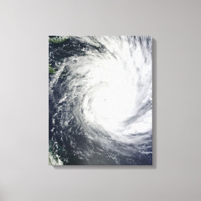 Tropical Cyclone Yasi Canvas Print (Front)