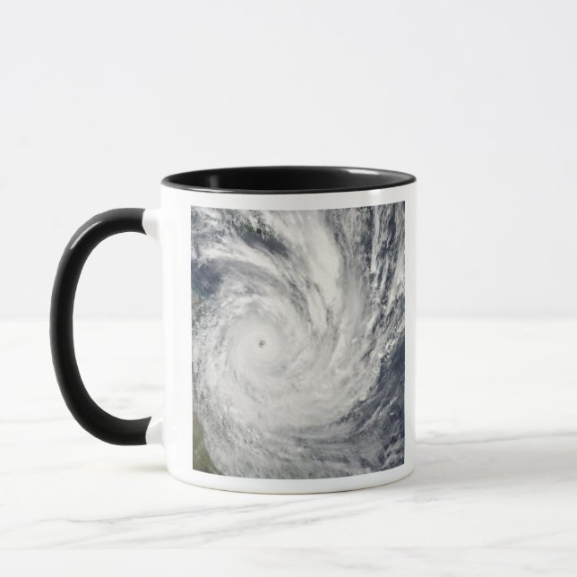 Tropical Cyclone Yasi over Australia Mug (Left)