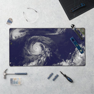 Tropical Cyclones Desk Mat