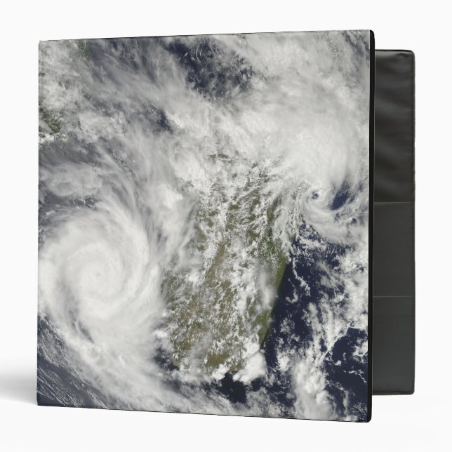 Tropical Cyclones Eric and Fanele 2 Binder (Front/Inside)