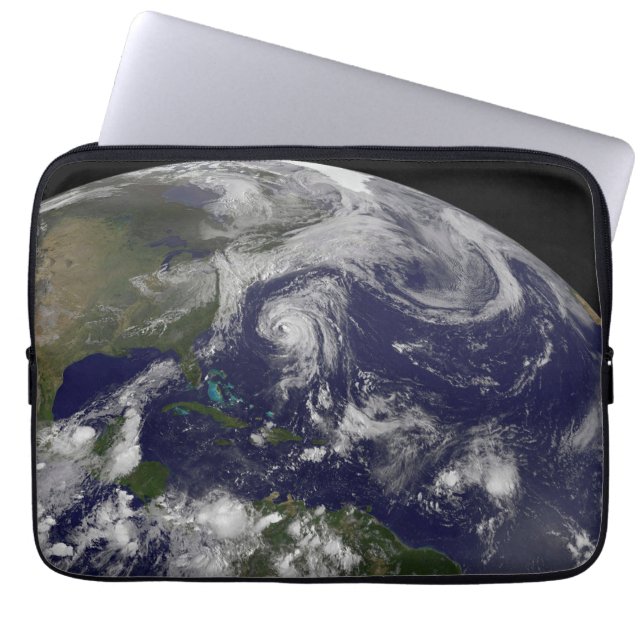 Tropical Cyclones Katia, Lee, Maria And Nate. Laptop Sleeve (Front)