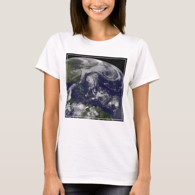Tropical Cyclones Katia, Lee, Maria And Nate. T-Shirt (Front)