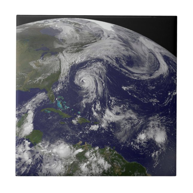 Tropical Cyclones Katia, Lee, Maria And Nate. Tile (Front)
