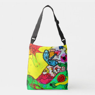 Tropical day crossbody bag