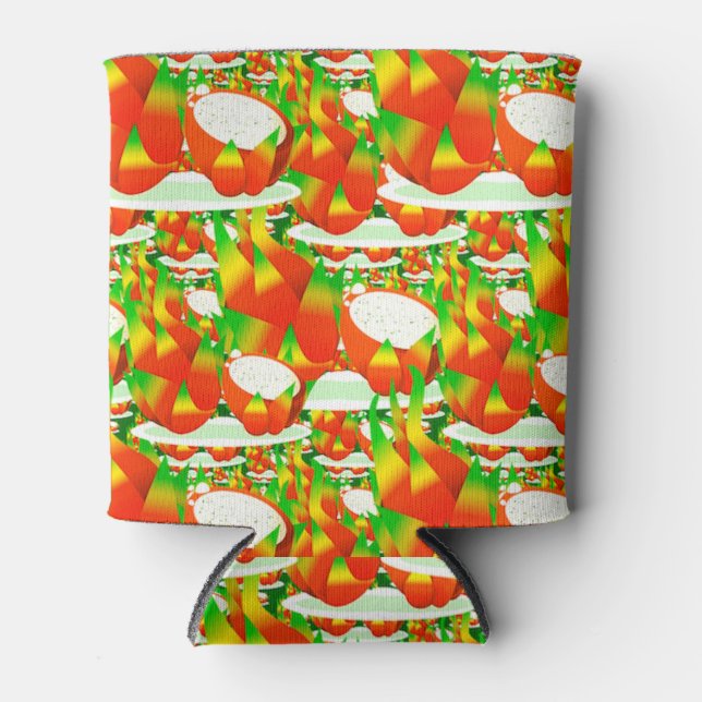 tropical dragon fruit can cooler (Front)