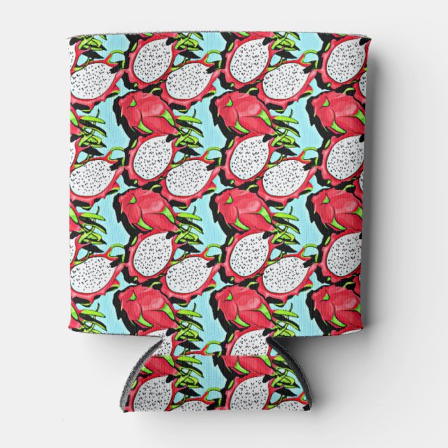 tropical dragon fruit can cooler (Front)