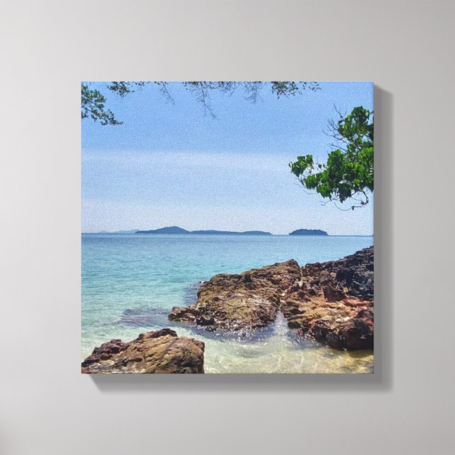Tropical Dream Landscape  Canvas Print (Front)