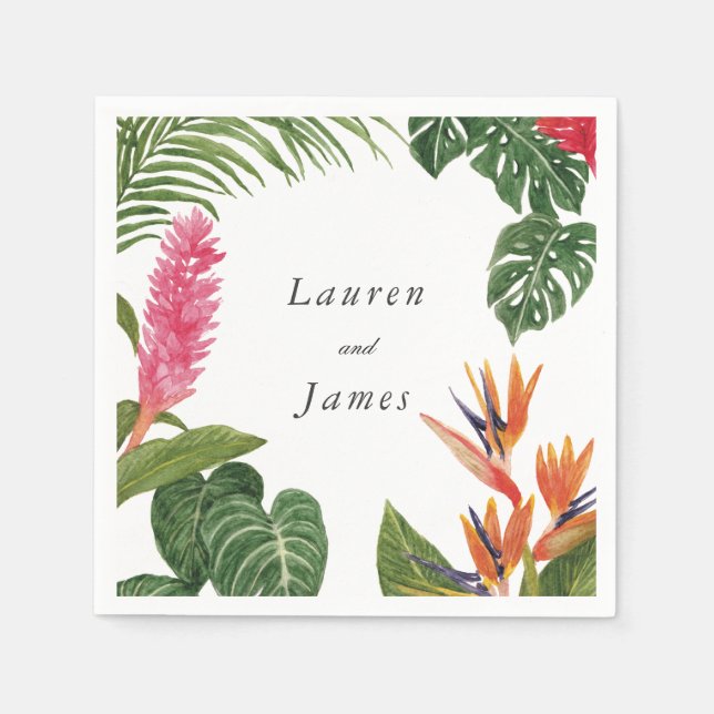Tropical Dream Napkin (Front)