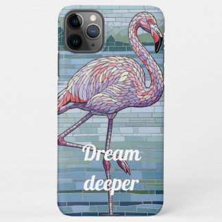 Tropical Dreamer Mosaic Phone Case – Pink Flamingo