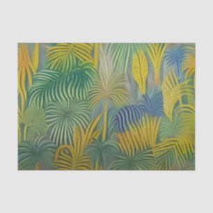 Tropical Dreams Abstraction Tissue Paper