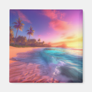 Tropical Dreamscape Magnet