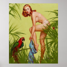 Tropical Dressing Pin Up