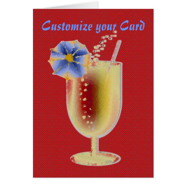 Tropical Drink (customize) (Front)