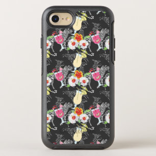 Tropical Drinks With Animals OtterBox Symmetry iPhone 8/7 Case