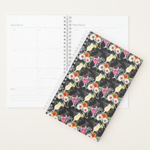 Tropical Drinks With Animals Planner