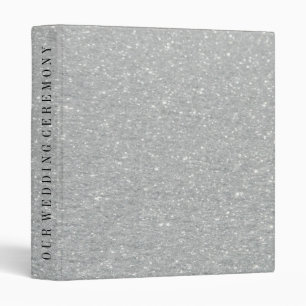 Tropical Dusk Glitter Personalize 3 Ring Binder