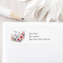 Tropical Egret Bird Island Beach Coastal