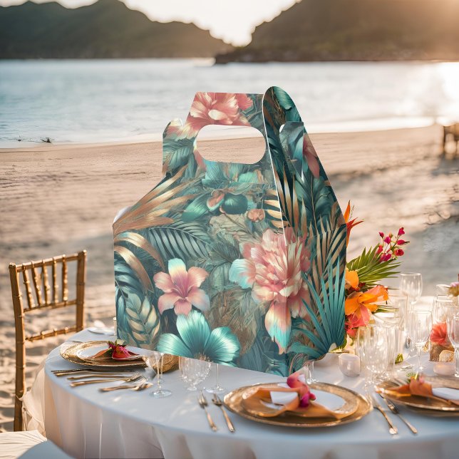 Tropical Elegance Favor Box (Creator Uploaded)
