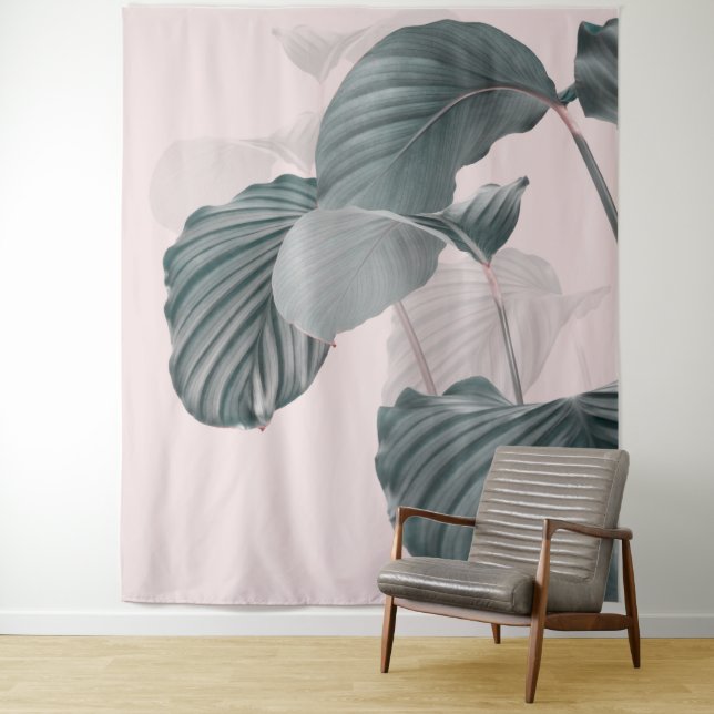Tropical Elegance in Pastel Tapestry (In Situ)