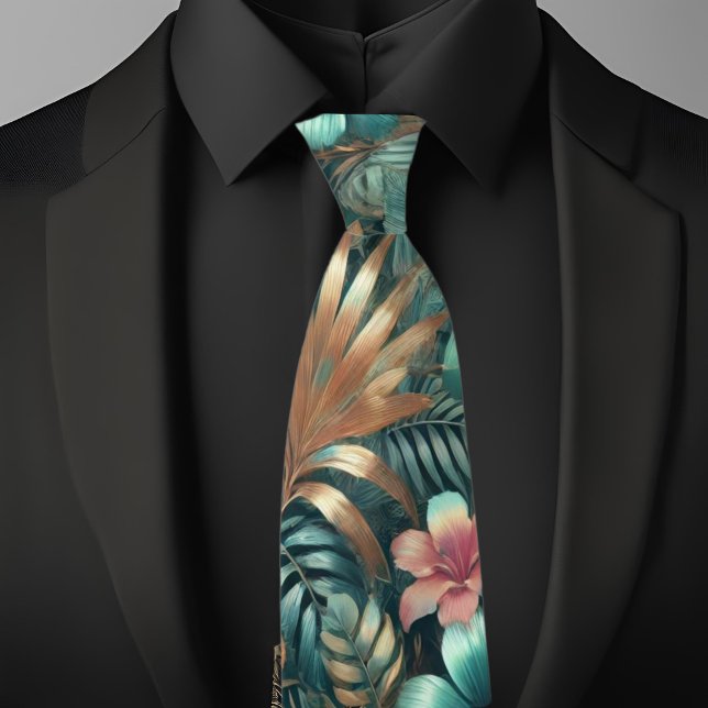 Tropical Elegance Necktie (Creator Uploaded)