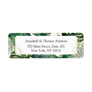 Tropical Elegant Plante Trending Mariage