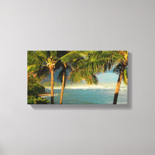Tropical escape canvas print