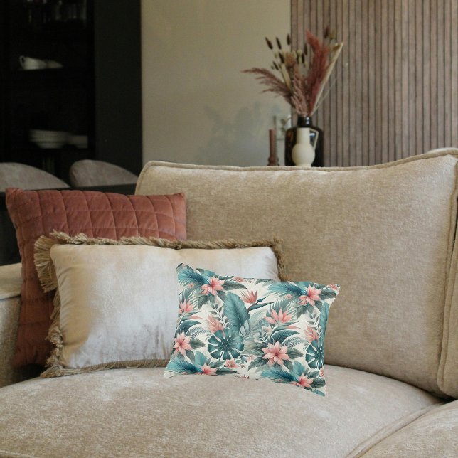 Tropical Essence Lumbar Accent Pillow (Creator Uploaded)