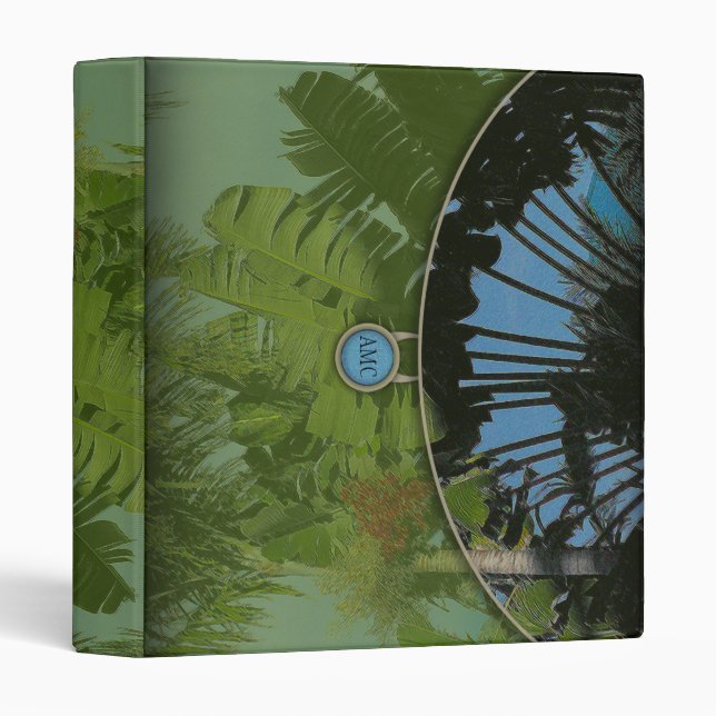Tropical Evening Clutch Bag Binder (Front/Spine)
