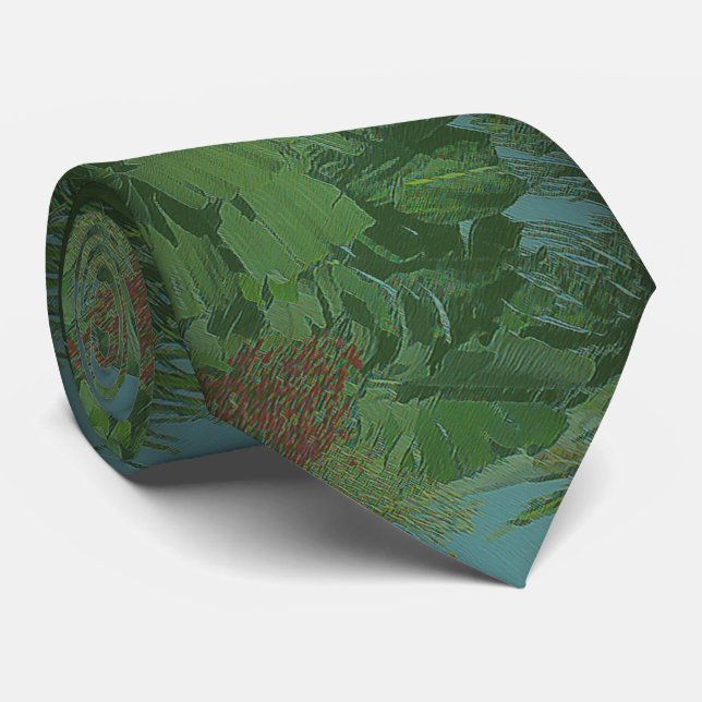 Tropical Evening Tie (Rolled)