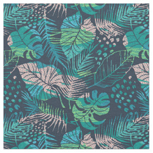 Tropical Exotic Abstract Fabric