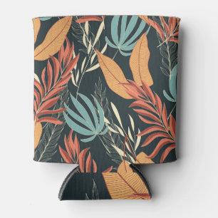 Tropical Exotic Plants Dark Pattern Can Cooler