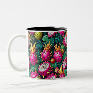 Tropical Exotica Two-Tone Coffee Mug