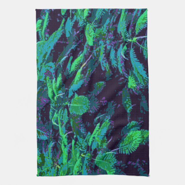 Tropical Fabric Kitchen Towel (Vertical)