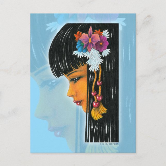 Tropical Faerie Postcard (Front)