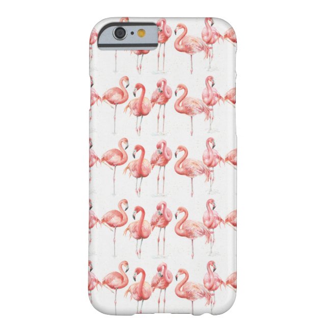 Tropical | Family of Flamingos Case-Mate iPhone Case (Back)