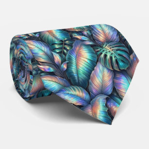 Tropical Faux Silk   Luxury Vacation   Gentleman's Tie