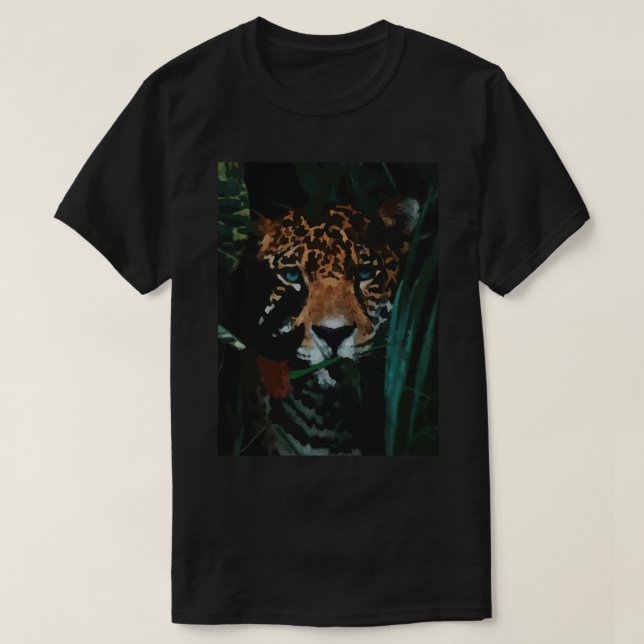 Tropical Feline    T-Shirt (Design Front)
