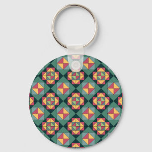Tropical Fiesta Keychain