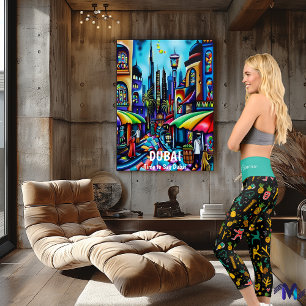 Tropical Fiesta Pattern - Fun and Colorful Summer  Capri Leggings