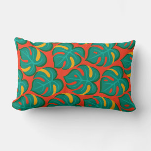 Tropical Fiesta Pattern Lumbar Pillow