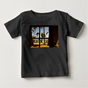 Tropical Fiji Beach Scene Baby cn T-Shirt