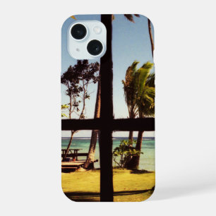 Tropical Fiji Beach Scene iphcnm iPhone 15 Case