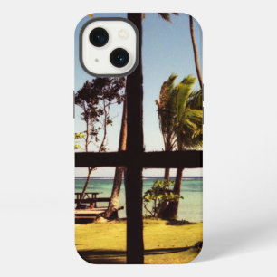 Tropical Fiji Beach Scene iphcnm iPhone 13 Case