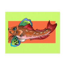 Tropical Fish 1 Popular Cool Retro Fish