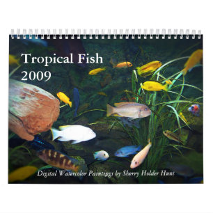 Tropical Fish 2009 Calendar