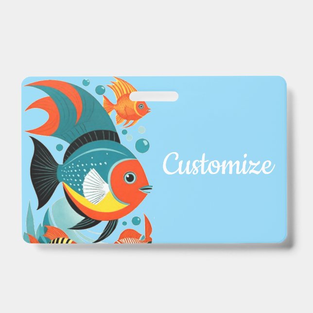 Tropical Fish Assortment Thunder_Cove Badge (Front)