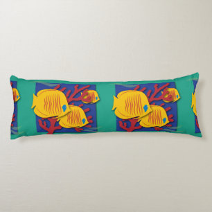 Tropical Fish Body Pillow