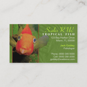 Tropical Fish Business Card